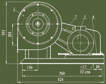 Вентиляторы АВДм-3,5